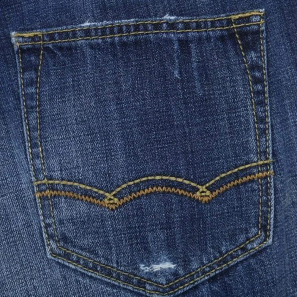 American Eagle Slim Straight Jeans Destroyed Distressed‎ 29 x 30